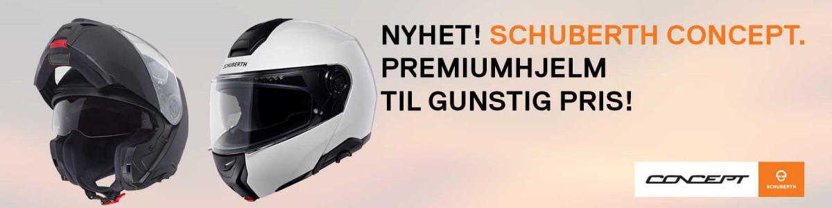 Nyhet! Schuberth Concept hjelm