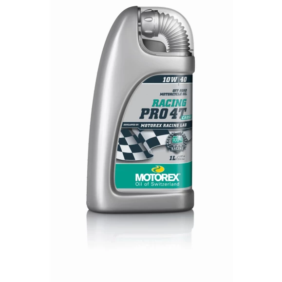 Motorex Racing Pro 4t Sae 10w/40 1-liter - - Motorex 4 T